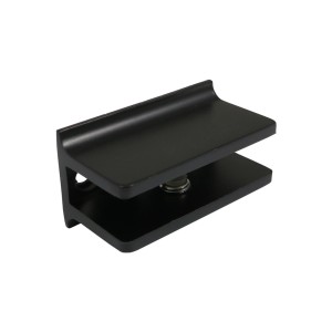 Czarny uchwyt t.b.t. do montażu na ścianie, kategoria: Uchwyty do zawieszania.