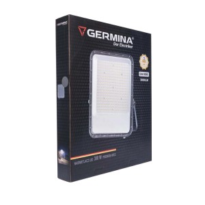 Germina Naświetlacz LED PREMIUM ARES 300W 5000K 30000lm IP65 chrom