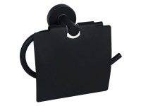 Bisk Uchwyt WC z klapką 4YOU BLACK