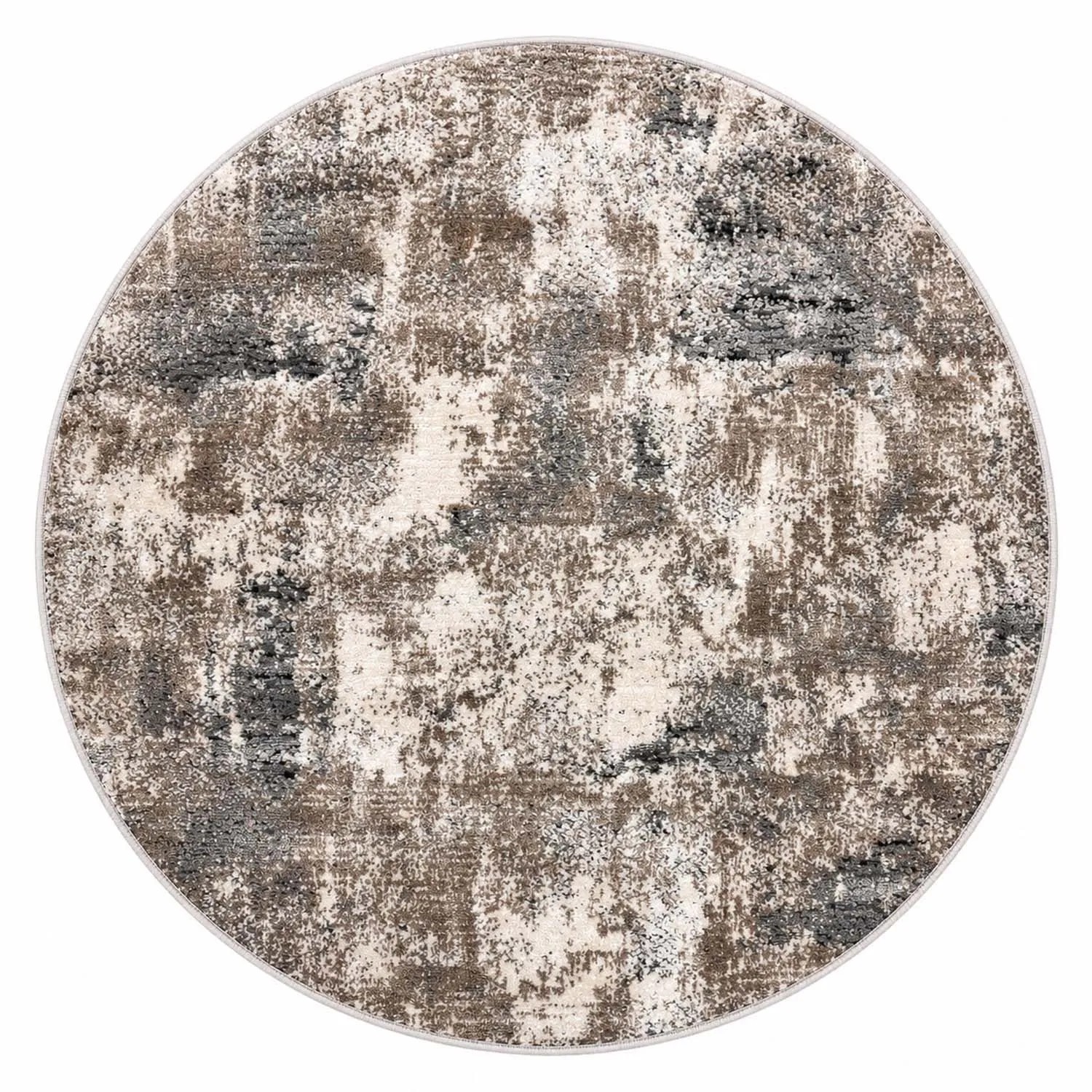 Dywan PORTO Melanż F201A śr. 120 cm