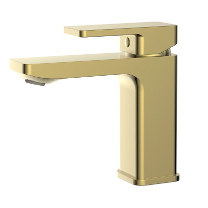 Durasan Bateria umywalkowa Montana złoto szczotkowane