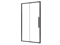 Kabi Drzwi prysznicowe XS 120 x 195 cm czarne Kabi Drzwi prysznicowe XS 120 x 195 cm czarne
