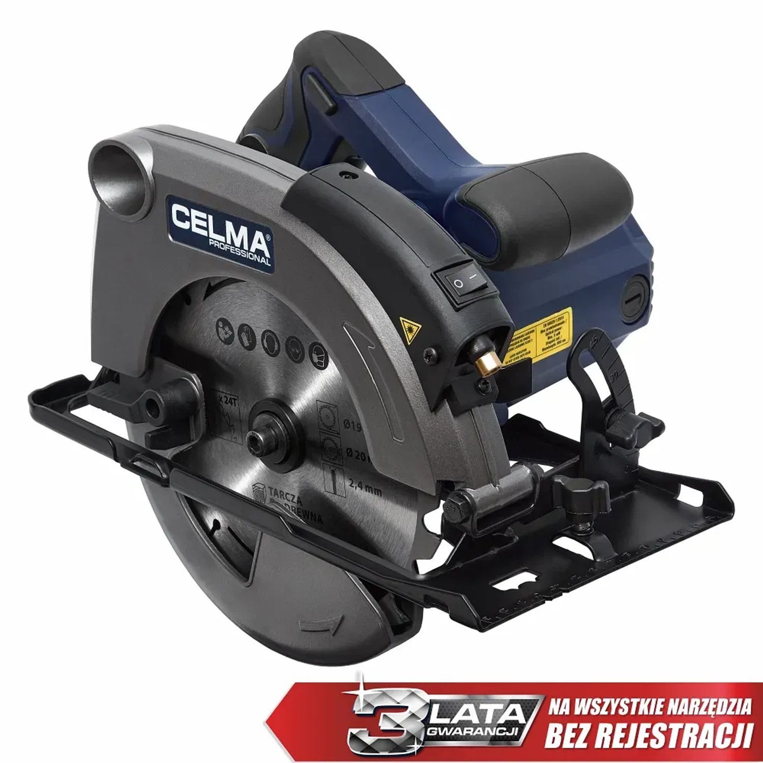 CELMA Professional Pilarka tarczowa DRBCc 66GEO 1500W 190 mm