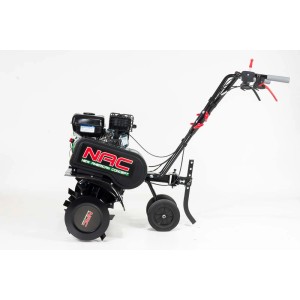 Glebogryzarka spalinowa NAC, narzędzie ogrodnicze do uprawy gleby.