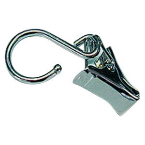 Gardinia mosiężny zacisk linowy, opakowanie 20 sztuk do karniszy linkowych.