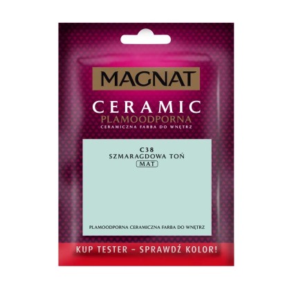 Tester farby Magnat Ceramic szmaragdowa toń 30 ml