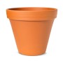 Donica Simple terakota naturalna - śr. 16 cm
