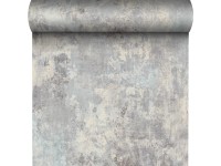 Tapeta winylowa na flizelinie BETON szara
