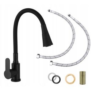 Granitan Bateria kuchenna elastyczna Flexo Pure czarna