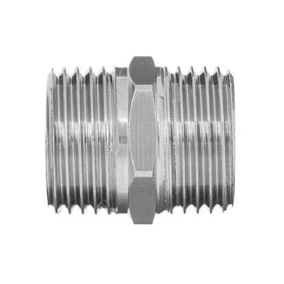 Invena Nypel chrom 1/2"