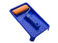 Zestaw wałek malarski flock 12 cm + kuweta