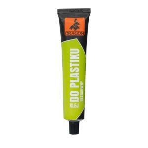 Tuba kleju t.b.t. do plastiku, marki Dragon.