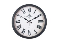 Zegar Paris biało-czarny 38 cm