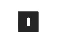 Metal-Bud Rozeta kwadratowa Q na klucz czarna