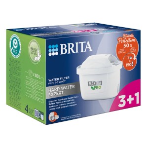 Opakowanie wkładów filtrujących Brita Hard Water Expert.
