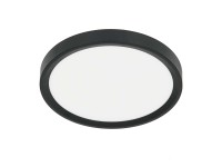 MiLAGRO Plafon LED MAQ 18W 3000/4000/6500K 1850lm IP40 śr. 23 cm czarny