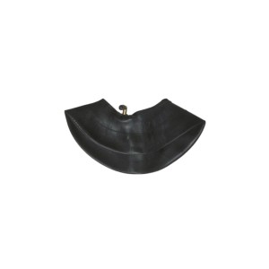 Dętka rowerowa t.b.t., czarna gumowa dętka z wentylem.