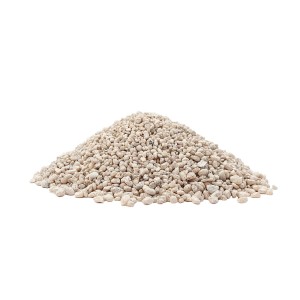 Jasny żwir ozdobny, odpowiedni do ogrodu i krajobrazu.