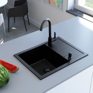 Miló Dozownik na płyn do naczyń YORK czarny