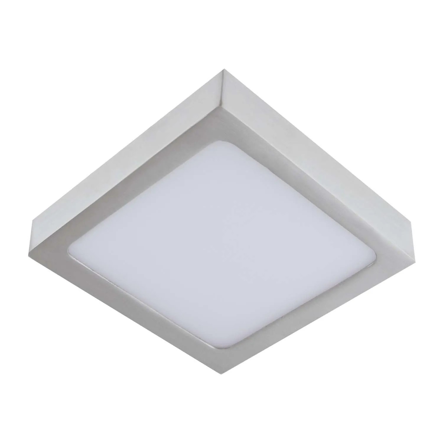 Struhm Lampa sufitowa MARTIN LED D 24W 4000K 2160lm 30x30cm matowy chrom