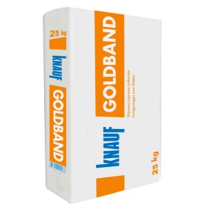 Worek Knauf Goldband, 25 kg, gips szpachlowy do wygładzania ścian wewnętrznych. Tynki.