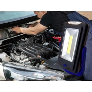 Düwi Lampa bateryjna LED 3W 180lm 3xAAA czarna