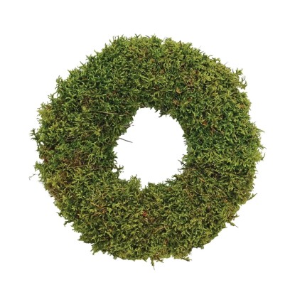 Wianek dekoracyjny z mchu - 15 cm