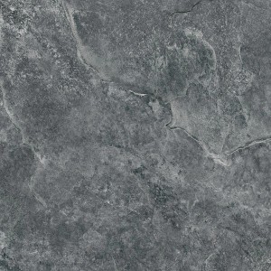 Szara płytka podłogowa o wyglądzie kamienia, idealna do wnętrz.