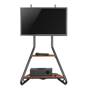 Maclean Uchwyt wolnostojący pod TV MC-455, w stylu bauhaus - 37"-75"