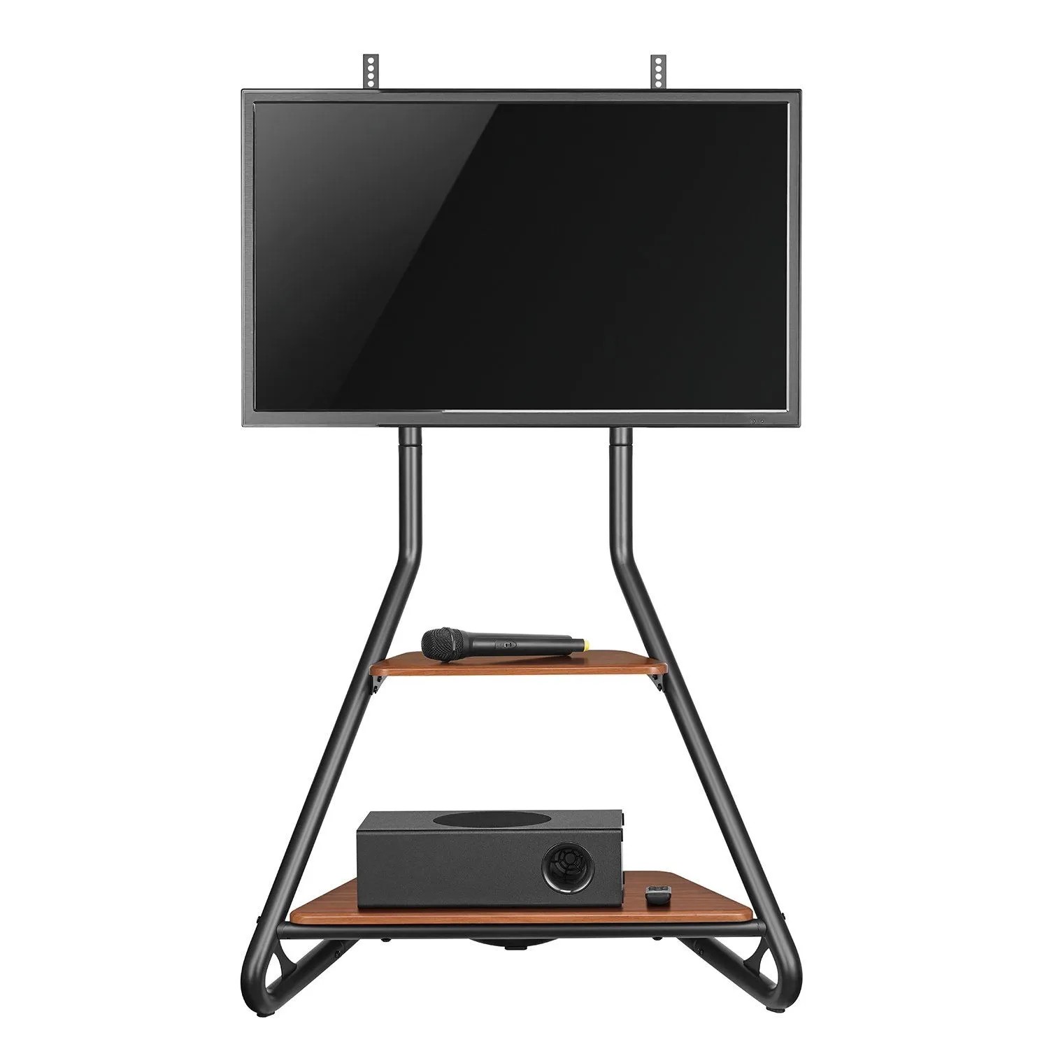 Maclean Uchwyt wolnostojący pod TV MC-455, w stylu bauhaus - 37"-75"