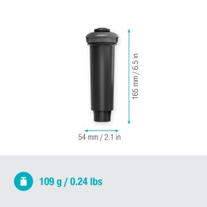 Zraszacz wynurzalny Gardena MD80, widok szczegółowy z wymiarami, do trawników o powierzchni do 80 m².