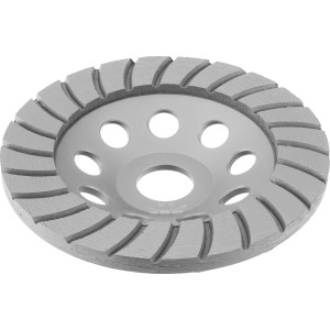 Ściernica diamentowa LUX, średnica 125 mm, do szlifierek kątowych do obróbki tynku i jastrychu.