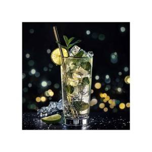 STYLER Obraz Glasspic MOJITO GL508 30 x 30 cm