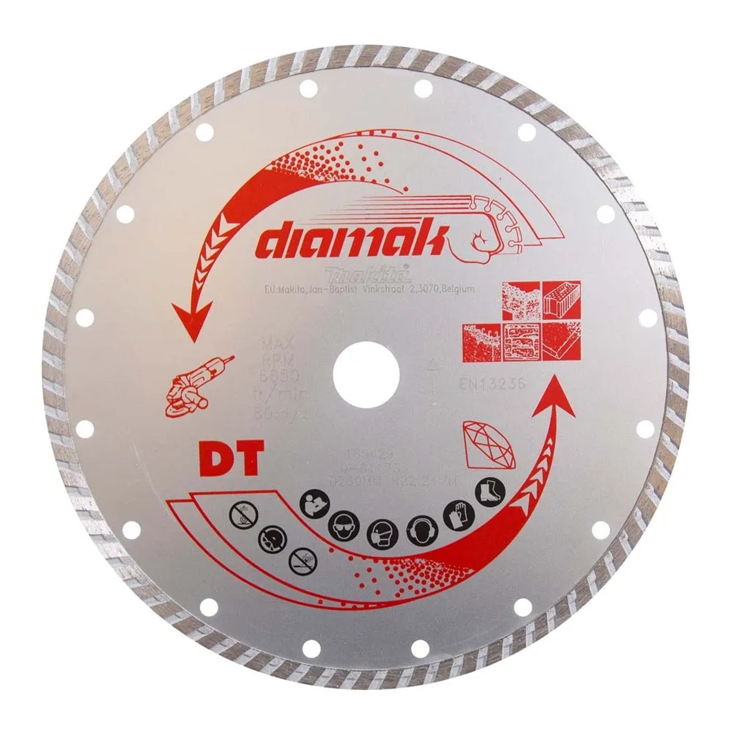Makita Tarcza diamentowa turbo do betonu śr. 230 mm
