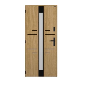 Wiśniowski Drzwi zewnętrzne TROPO LUSTRO Malt 80L