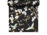 Tapeta winylowa na flizelinie JAPAN czarna