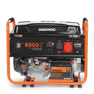 DAEWOO Agregat prądotwórczy benzynowy GDA 7500E-3 6500W
