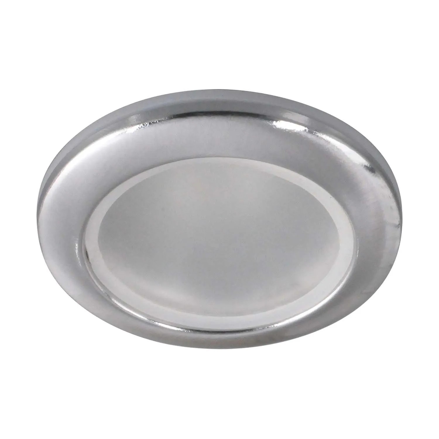 Struhm Lampa podtynkowa szczelna VIKI C 1xGU10 35W IP44 śr. 9,2cm chrom