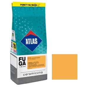 Atlas Fuga fuga do płytek, kolor mandarynkowy, do płytek