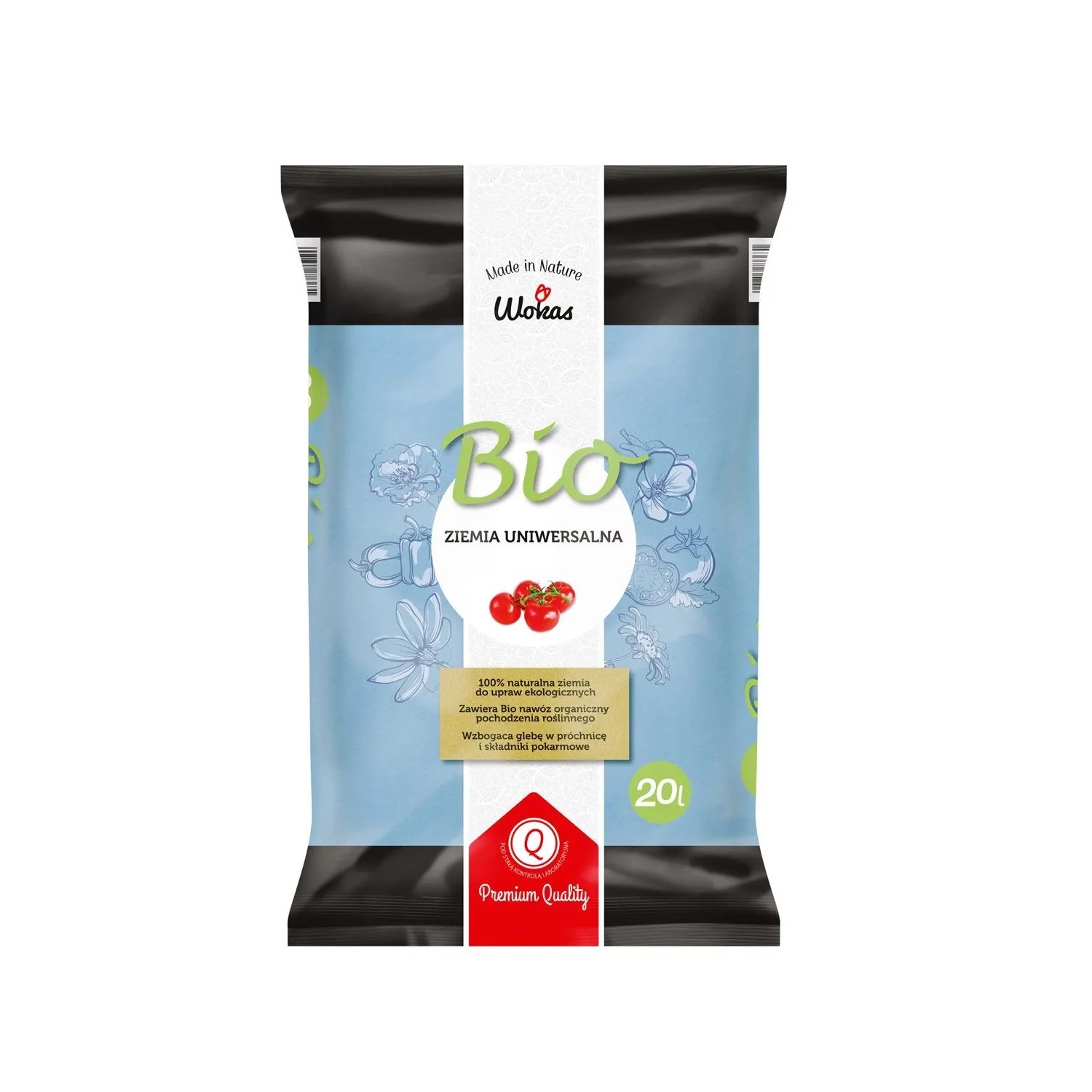 Wokas Podłoże Bio uniwersalne 20L