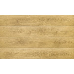 Jasne panele podłogowe t.b.t. imitujące drewno.