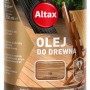 Altax olej do drewna, odcień Teak, do tarasów, podłóg i mebli ogrodowych. Chroni i pielęgnuje drewno.