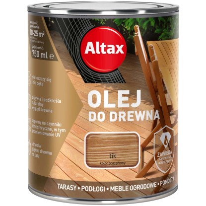 Altax Olej do drewna tik 0,75L