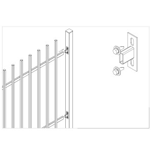 t.b.t. Akcesoria do płotów i ogrodzeń.