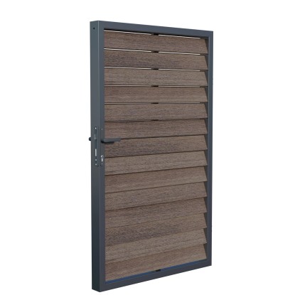 Polargos Furtka Tivano prawa antracyt/WPC 90 x 150 cm