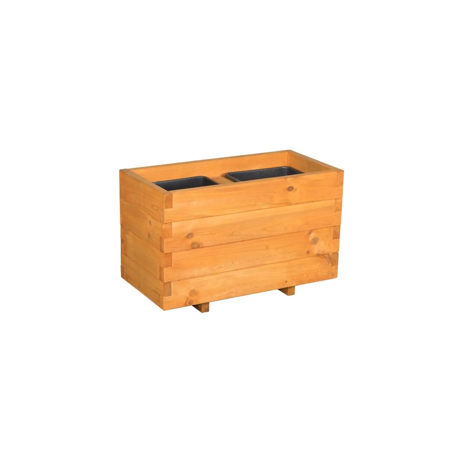 Werth-Holz Donica Domino pinia 2 wkłady - 62x31x39 cm