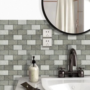 Mozaika ścienna samoprzylepna płytka Kamień 26,3x30