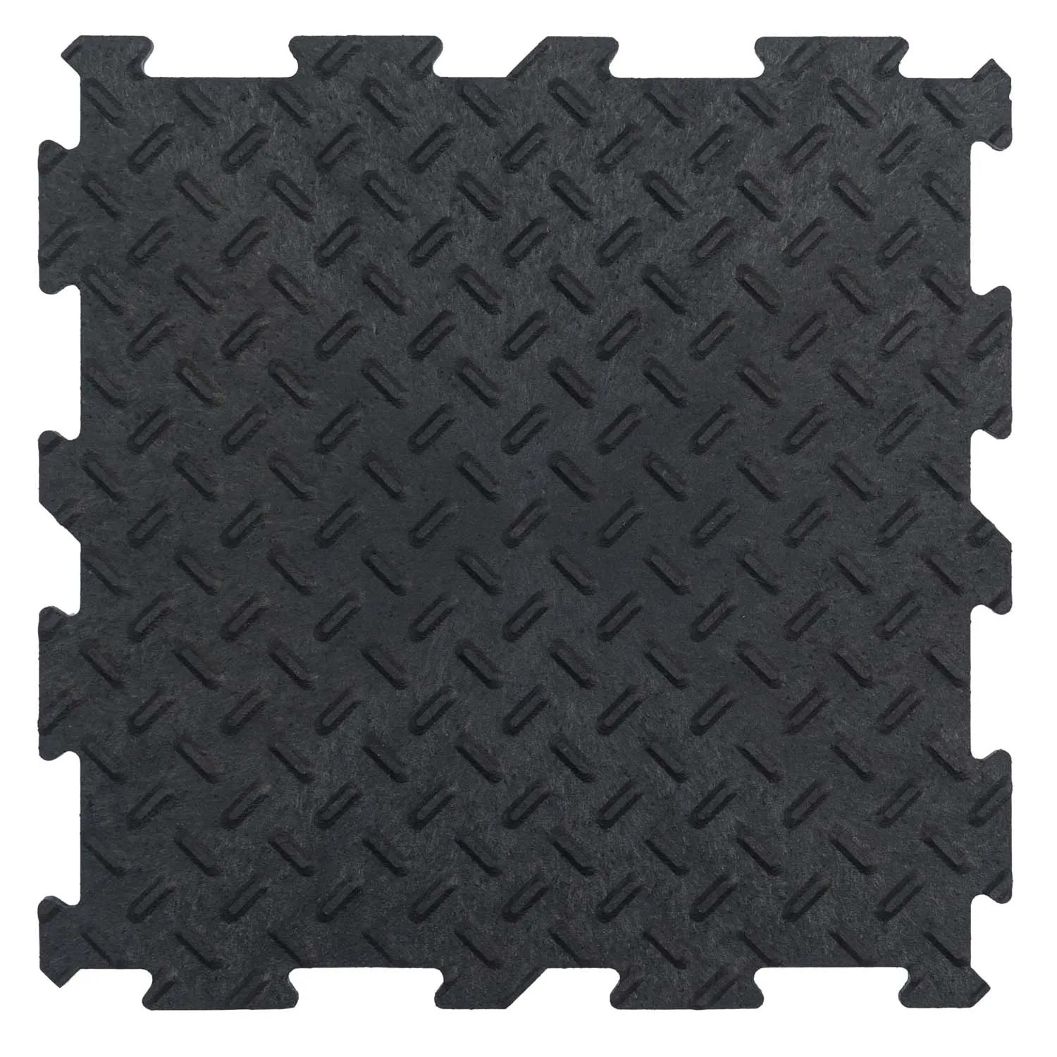 Płyta recyklingowa Alpha Tile czarny - 30 x 30 cm