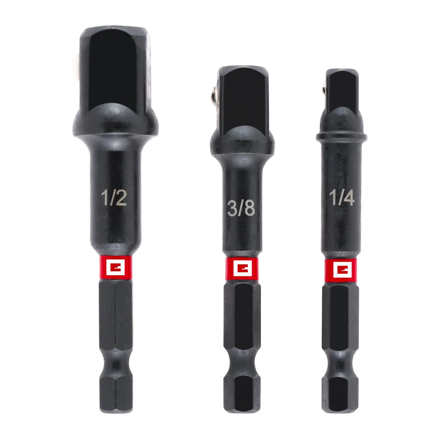 Einhell Zestaw adapterów nasadek udarowych z trzpieniem 1/4" E 6,3 - 3 szt.