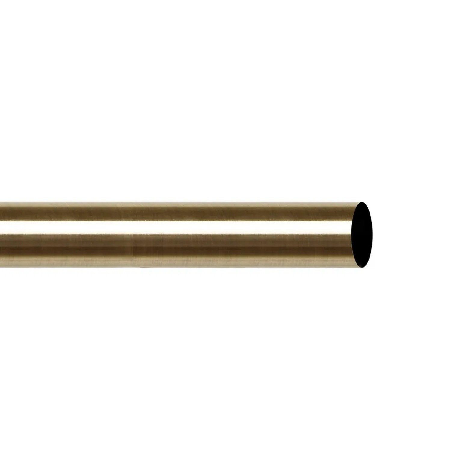 FUSION drążek 19 mm antyczny mosiądz 160 cm